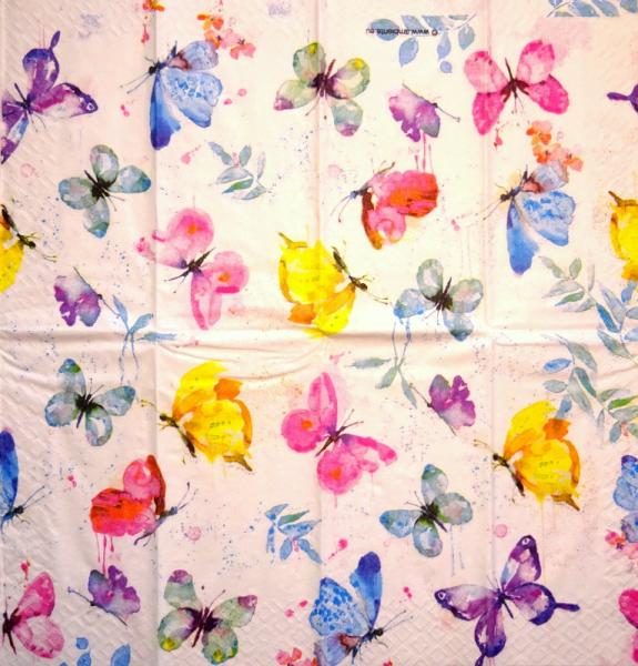138 Schmetterlinge - 3-lagig (138) - Home Fashion - CS